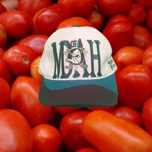 Vintage NHL Snapback Hat Mighty Ducks
